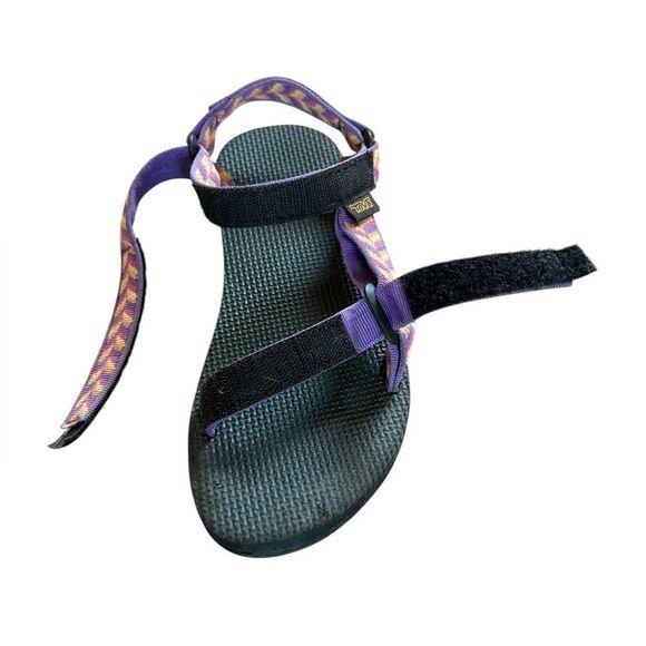 Teva Original Universal Sandals Kids Size 3 Retro Geo Print - Picture 8 of 10